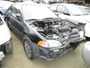 1993 HONDA CIVIC EX, CPE 1.6L 5SPEED, COLOR BLACK, STK A15215